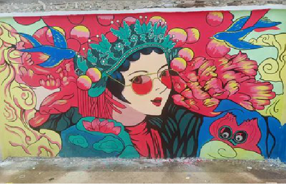  南靖县墙体彩绘-网红墙