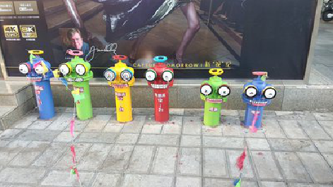  南靖县商业区彩绘