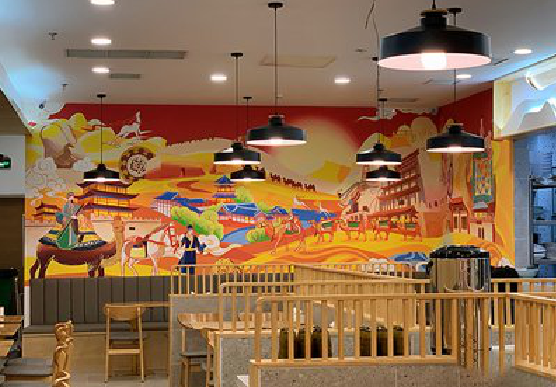  南靖县商业空间彩绘介绍。