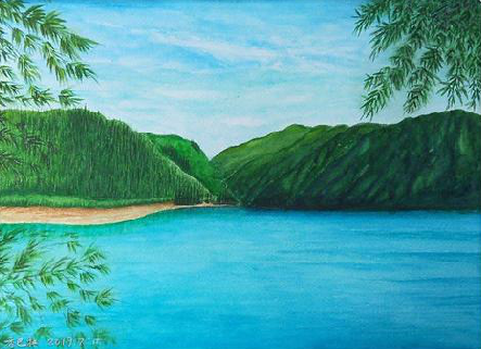  南靖县在墙绘中，如何绘画绿水青山？